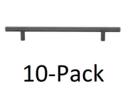 *10-PACK* GlideRite 7 in. Center-to-Center Oil Rubbed Bronze Cabinet Bar Pulls