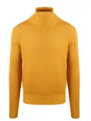 [Moreno Martinelli] Moreno Martinelli-Turtle Neck Yellow & Orange-Uomo 54