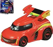 Carrera Pull & Speed 15818403 Official Licensed Kids Batwheels Toy Car Pull Back Vehicle for Ages 3 and Up - Redbird