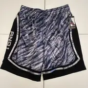 NEW - And1 - Basketball Shorts - Gray - Men's - Large -Gym Workout Elastic Waist