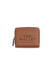 Marc Jacobs Logo Printed Zipped Mini Compact Wallet One size Brown
