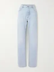[Bottega Veneta] Bottega Veneta - Low-rise Slim Boyfriend Jeans - Light blue - IT38 IT 38 Blue