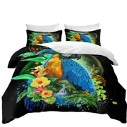 Tropical Spirit Ara Macaw Quilt Cover