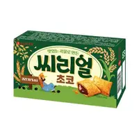 在飛比找森森購物網優惠-[Lotte]韓國樂天穀物口袋餅(巧克力風味)42g*10入