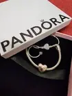 PANDORA Mom Heart & Clover Charm Bracelet Gift Set B801787-2 Brand New