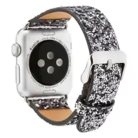 在飛比找蝦皮商城精選優惠-學良3C-跨境適用蘋果AppleWatch亮片手錶帶iwat
