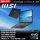 MSI微星 Prestige 13Evo A13M-259TW(i5-1340P/32G/512G SSD/W11/FHD+/13.3)