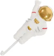 jojofuny Adhesive Wall Mounted Astronaut Coat Hook Sticky Hanger for Towels Keys Bags No Drilling Required Versatile Use for Home Organization