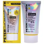 Clear Invisible Priming Sunscreen SPF 45 by Peter Thomas Roth for Unisex - 1....