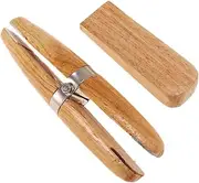 [Baosity] Wooden Ring Clamp Holder For Stone Setting Jewelery Making Tool Benchwork