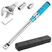 Open End Torque Wrench 5 to 60 Nm Adjustable with Changeable Head Click Spanner♛