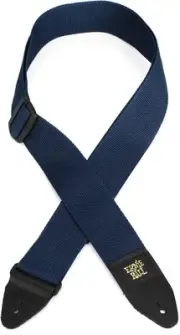 Ernie Ball 2-inch Polypro Strap - Navy (5-pack) Bundle