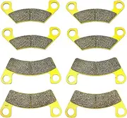 Master Chen Brake Pads for John Deere Gator XUV550 XUV560 XUV590 XUV835 XUV865 RSX860 S4 XUV560E XUV590E XUV590i XUV590M RSX860i RSX860E RSX860M Front Rear Brakes FA740 FA742 MC0540-3