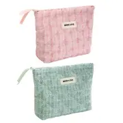 Travel Makeup Bag Quilted Wash Bag Large Capacity Cosmetic Bag Organisers Bag