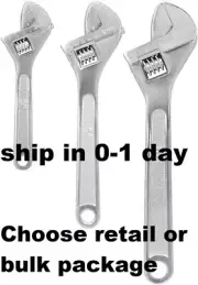 New CRAFTSMAN Evolv Set of 6" 8" 10" Adjustable Wrench SAE/Metric rust-resistant