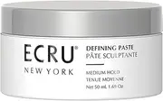Ecru New York Defining Paste. A Medium Hold, Matte Finish Hair Paste. Result- Rough " Slept-In" Texture. 1.69 oz.