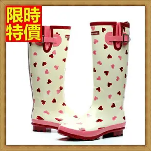 長筒雨靴子雨具-韓版時尚甜美愛心女雨鞋子66ak38【獨家進口】【米蘭精品】