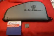 New Smith and Wesson M&P Shield Medium Gun Case Single Pistol W/Rare S&W Key Fob
