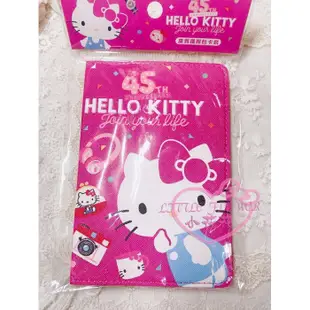 ♥小公主日本精品♥ Hello Kitty 凱蒂kitty美樂蒂三麗鷗護照包卡套卡套悠遊卡一卡通出國護照42223405