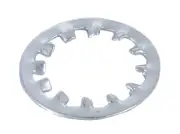 B&P Lamp Plated Steel Lock Washers, 3/8 IP slip