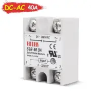 Solid State Relay Module Single Phase SSR 40 DA 3-32V 12VDC Input 24-380VAC 220V