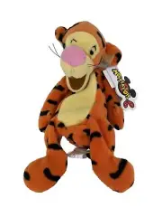 Disney Tigger 9” Orange Mini Bean Bag Plush By Mouse toys NWTs