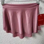 Capezio Girls Pull-on Skirt with Soft Waistband, Pink, X-Small