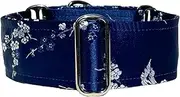 Extra Soft Martingale Dog Collar for Greyhound Saluki Whippet and Other Breeds with Similar Neck 2" Wide (XL 17"-22")