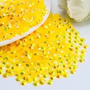 Briskbloom 3000PCS 2mm Resin Flatback Rhinestone, Topaz AB Color Flatback Jelly Resin Rhinestones for Mugs, Bottles, Tumblers, Craft Decoration, Loose Bling Glitter Diamond Stone