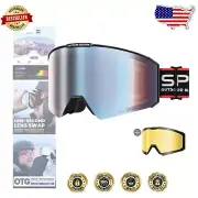 Premium Falcon Ski Goggles with ZEISS Lenses - Anti-Fog & Magnetic Lens Change