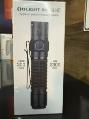 Warrior 3s High Beam Tactical Flashlight Black Fast Shipping!!