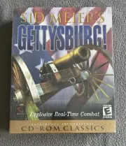 Sid Meier's Gettysburg! PC CD-ROM Game for Windows Sealed New!