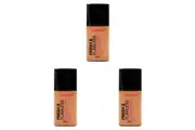 3x Australis 30ml Fresh & Flawless Full Coverage Foundation SPF 15 Caramel