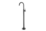 Dolce floor mount bath spout with mixer matt black