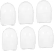 NOLITOY Dip Powder Containers Set 6pcs Nail Dipping Powder Tray Manicure Nail Art Tool