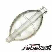 25-PACK - MEDIUM - CLEAR BUBBLE Float - Water filled Casting bobber