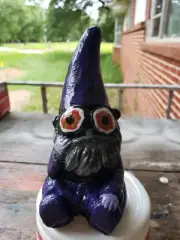 Zombie Garden Gnome 5x3 Inches Handmade And Painted In USA