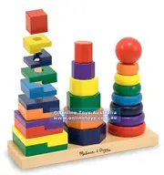 Melissa and Doug - Geometric Stacker