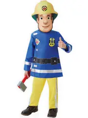 Deluxe Boys Fireman Sam Character Costume