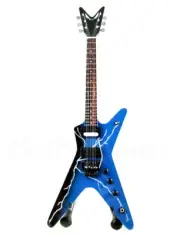 Miniature Guitar DIMEBAG DARRELL with stand. DEAN FROM HELL - LIGHTNING PANTERA