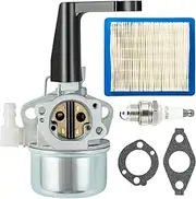 Gokbuy 696065 697422 Carburetor Fits Briggs & Stratton 110402 110412 215369 5HP 5.5HP 6HP 6.5HP 7HP Tiller Engine Carb Rototiller Troy Generator Intek Motor Water Pump Carb (with Mounting Gaskets Kit)