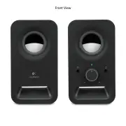 Logitech Z150 Stereo Speaker Clear Stereo Sound (Black)
