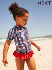 Navy/Red Minnie Mouse License Sunsafe Rash Vest Set (3mths-7yrs) (AJ6918) | $46 - $55