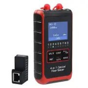 4 in 1 Optical Power Meter Network Tester FC/SC/ST Universal Interface Fiber ...