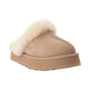 Womens UGG Disquette Slippers - Sand Suede, Size 6 M US [1122550]
