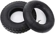 Electric Scooter Tires，4.10/3.50-6 Rubber Pneumatic Tires，Thick and Wear-Resistant，Suitable for Electric 3 Wheelers，Warehouse Carts，Playground Electric Car Tire Electric Scooter Tires