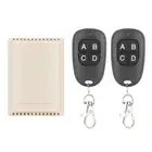 Wireless Relay Remote Switch 4Ch 433Mhz Universal Learning Rf Transmitter Re BF