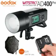 AU Godox AD400Pro 400Ws 2.4G TTL Flash+95cm Grid Softbox+X2T-C Trigger For Canon