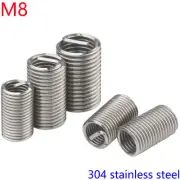 M8 x 1.25 Helicoil Thread Insert 304 Stainless Steel Thread Repair Wire Insert
