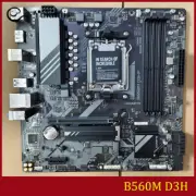 FOR GIGABYTE B560M D3H DDR4*4 LGA1200 128GB HDMI DVI-D VGA Micro ATX Ｍotherboard